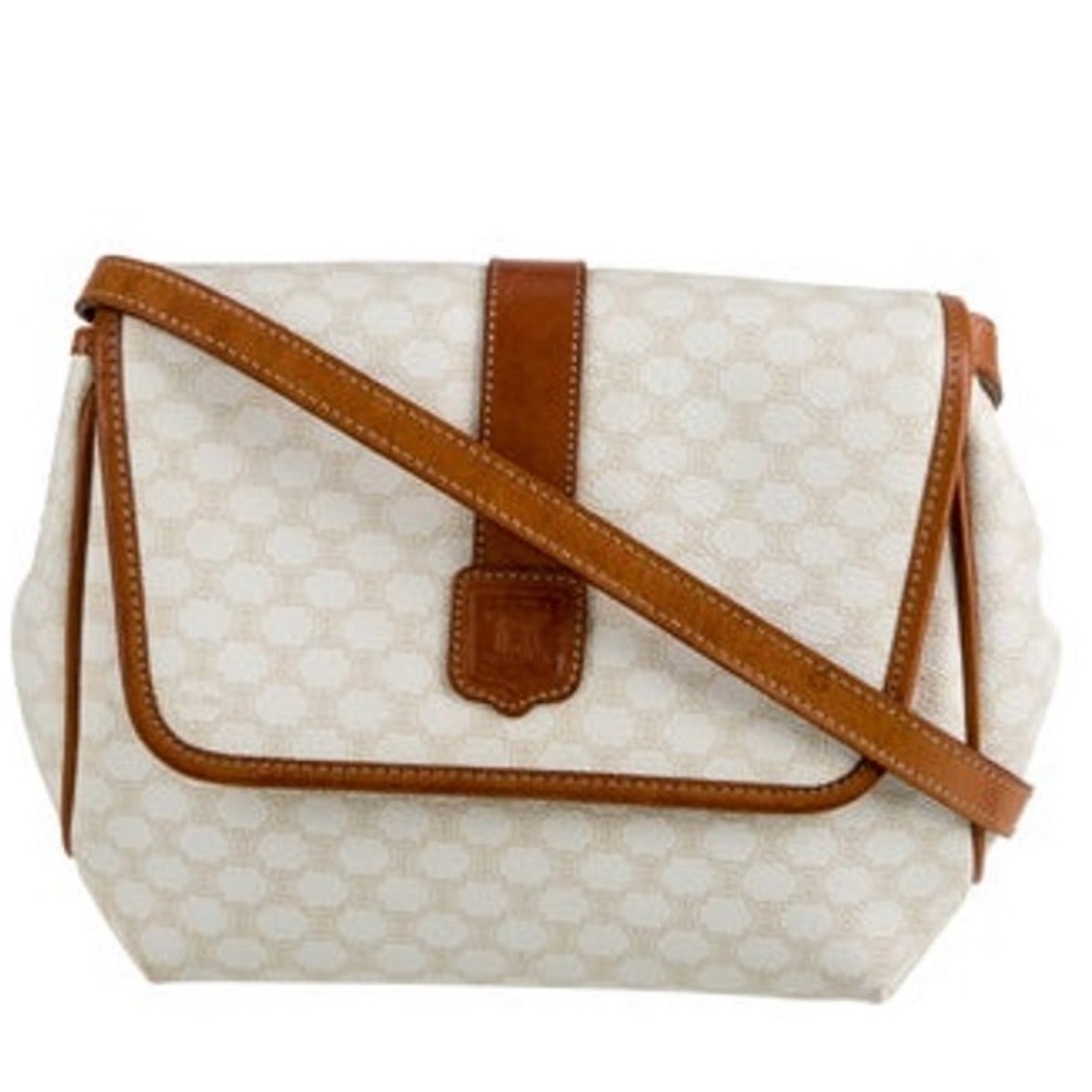 Celine Macadam Crossbody Bag - Vintage Designer Classic - Picture 2 of 6